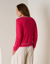 Load image into Gallery viewer, VL Nadia Knit Top - Raspberry