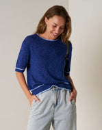 VL Nora Knit Top - Cobalt Blue