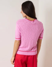 Load image into Gallery viewer, VL Nora Knit Top - Pink/Red