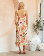 Load image into Gallery viewer, White Closet Floral Sun Dress - Medika Print