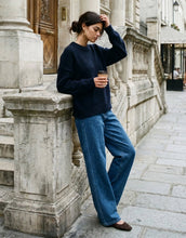 Load image into Gallery viewer, White Closet Tama Jumper - Navy