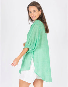 Worthier Athena Shirt - Spring Green