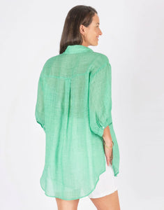 Worthier Athena Shirt - Spring Green