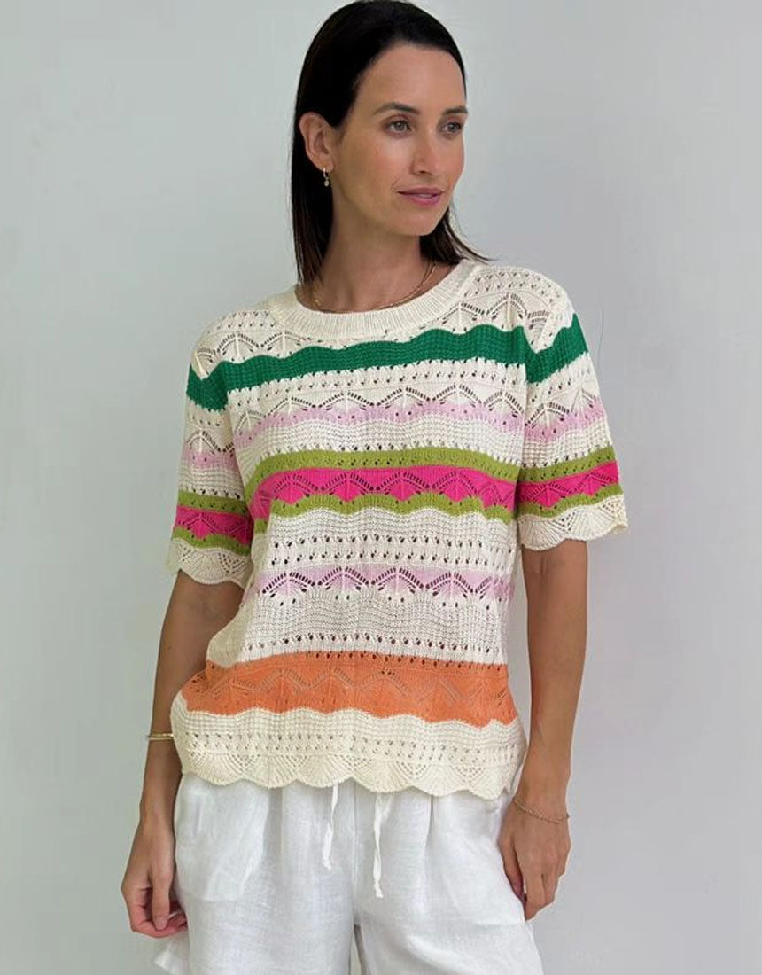 Worthier Lacey Knit - Stripe