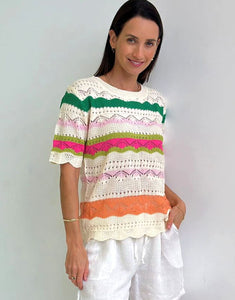 Worthier Lacey Knit - Stripe