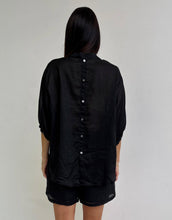 Load image into Gallery viewer, Worthier Linen Shirt - Black