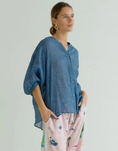 Load image into Gallery viewer, worthier-linen-shirt-denim-womens-clothing-australia