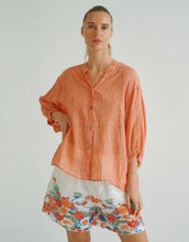Load image into Gallery viewer, Worthier Linen Shirt - Orange