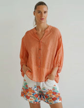 Load image into Gallery viewer, Worthier Linen Shirt - Orange