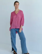 Load image into Gallery viewer, Worthier Linen Shirt - Pink