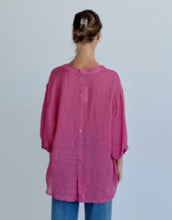 Load image into Gallery viewer, Worthier Linen Shirt - Pink