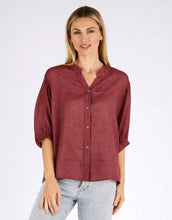 Load image into Gallery viewer, Worthier Linen Shirt - Rosewood