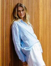 Load image into Gallery viewer, Worthier Millie Linen Shirt - Blue