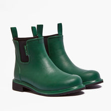 Load image into Gallery viewer, Merry People Bobbi Gumboots - Alpine Green &amp; Black