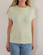 Load image into Gallery viewer, Frankies Lurex Tee - Champagne