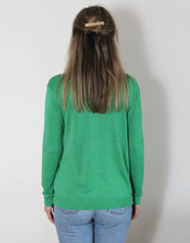 Load image into Gallery viewer, Frankies Long Sleeve Lurex Top - Emerald