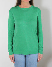 Load image into Gallery viewer, Frankies Long Sleeve Lurex Top - Emerald