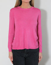 Load image into Gallery viewer, Frankies Long Sleeve Lurex Top - Hot Pink