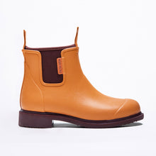 Load image into Gallery viewer, Merry People Bobbi Gumboots - Orange &amp; Pomegranate